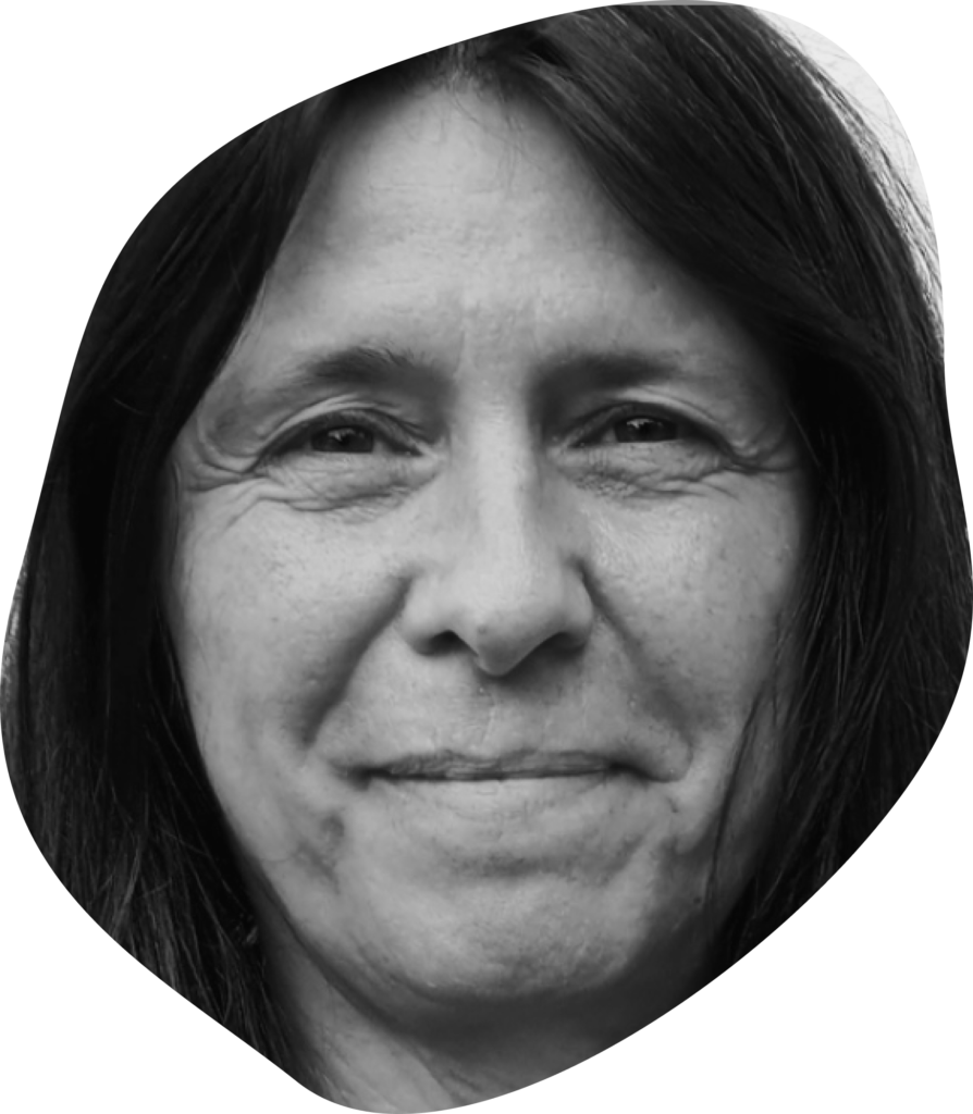 photo Agnès blanc et noir équipe